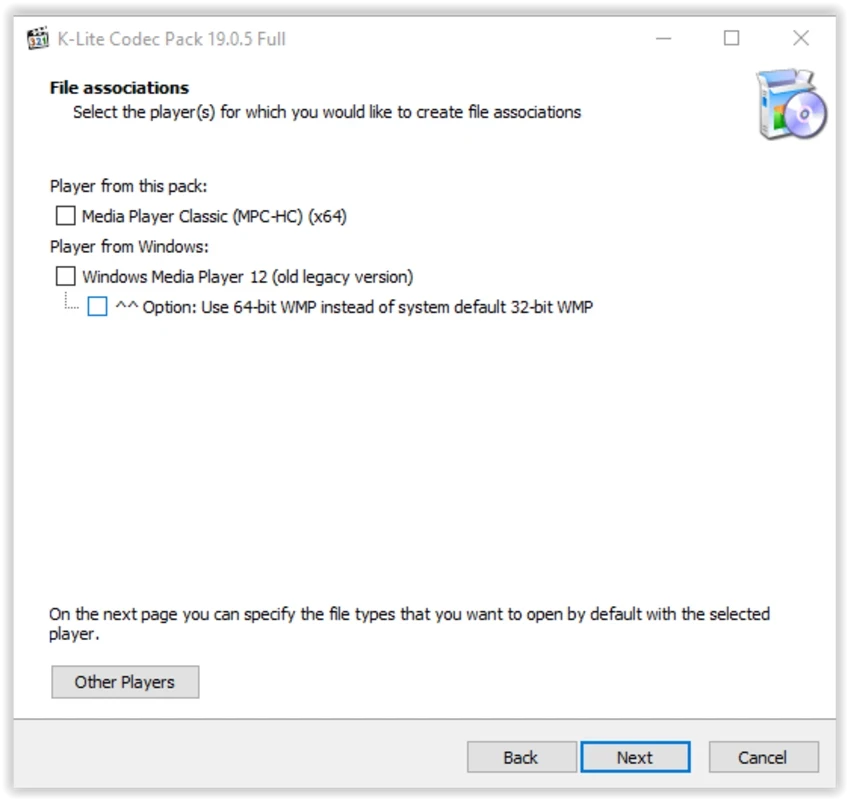 K-Lite Codec Pack — لقطة شاشة 7